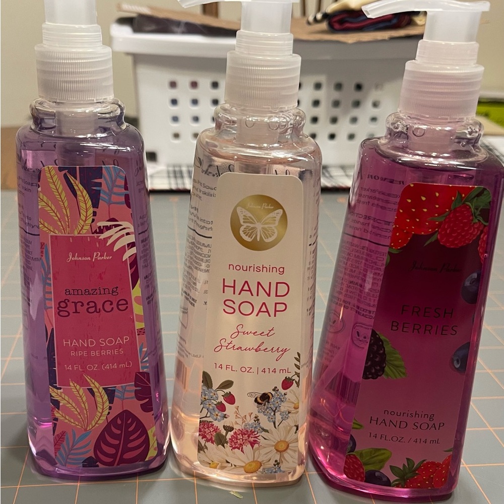 Bundle of scented hand soap